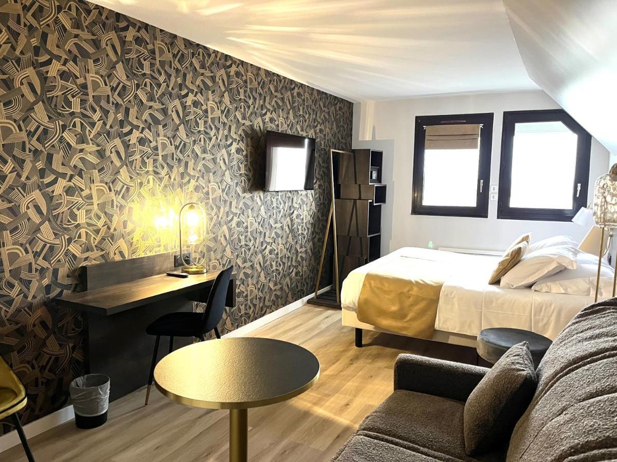 Logis - Hotel De La Baie De Somme Le Crotoy Exteriör bild